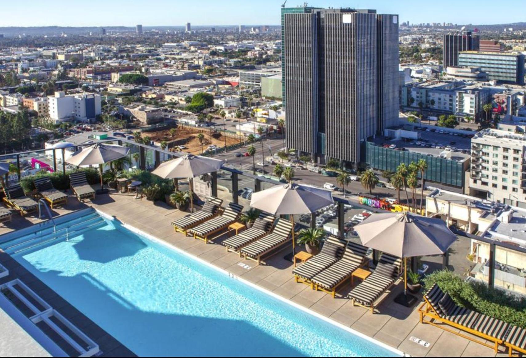 Rooftop Pool Modern 2br, 2ba - Panoramic Hollywood Views Apartamento